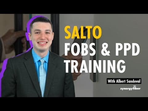 SALTO Fob & PPD Training video thumbnail
