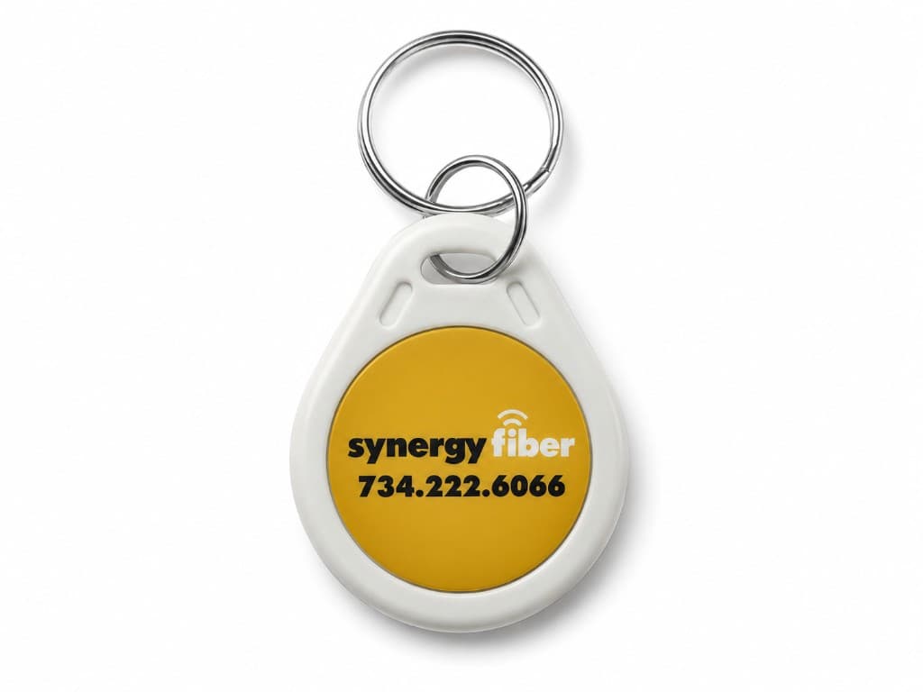 10 Pack Fobs (White)
